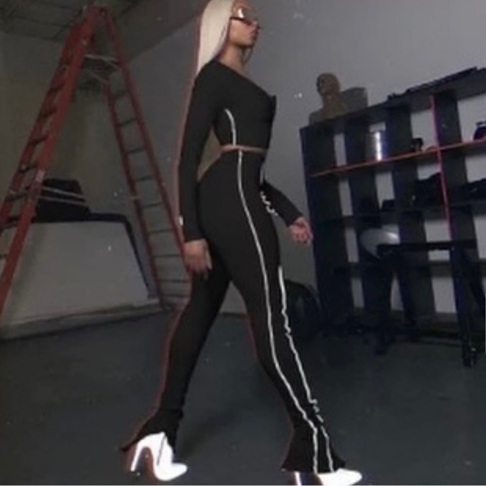 Reflective Fitness Track Suit